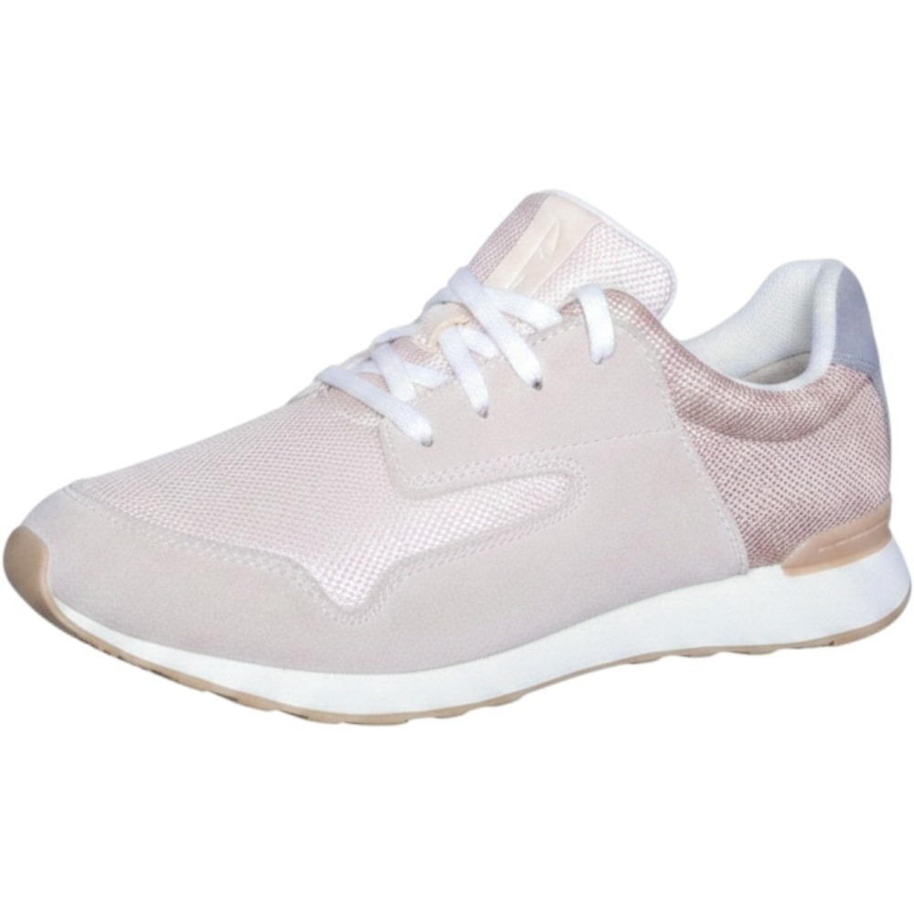 Clarks Womens Size 10 Copper Salmon Suede Lace Up Sneakers Casual Walking Shoes